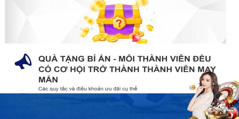 Khuyến mãi 8XBET quà tặng bí ẩn cho thành viên may mắn